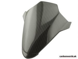 CARBON COCKPIT COVER FOR BMW S1000RR 2019 ON (NOT M/MSPORT) IN TWILL GLOSS WEAVE